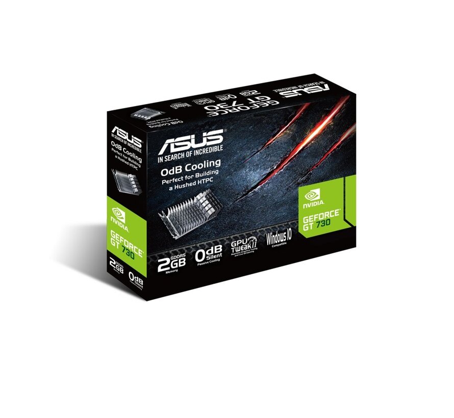 GeForce GT 730 | 2GB GDDR5 VRAM | Low Profile | Videokaart | GPU | Nvidia