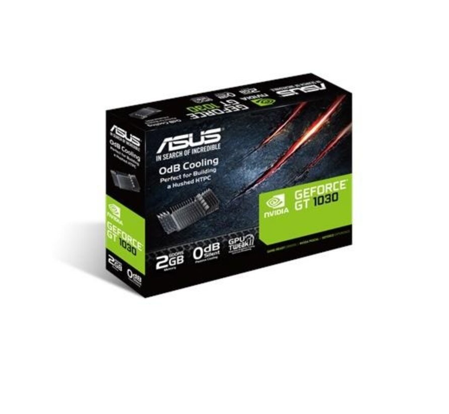 GeForce GT 1030 | 2GB GDDR5 VRAM | Low Profile | Videokaart | GPU | Nvidia