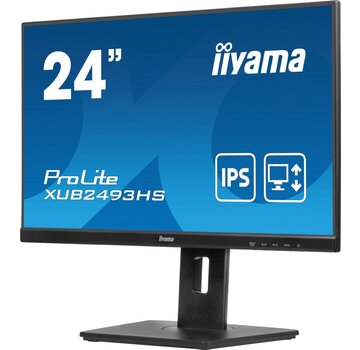 Iiyama iiyama ProLite XUB2493HS-B6 | 23.8" Full HD IPS Monitor | 1920x1080 | Zwart