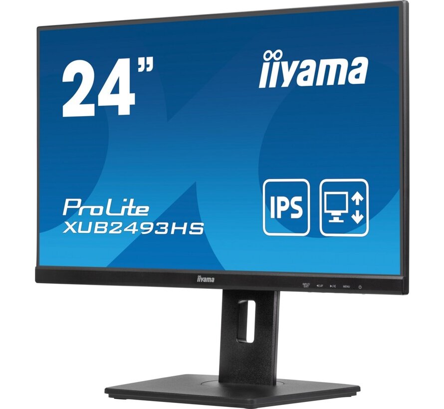 iiyama ProLite XUB2493HS-B6 | 23.8" Full HD IPS Monitor | 1920x1080 | Zwart