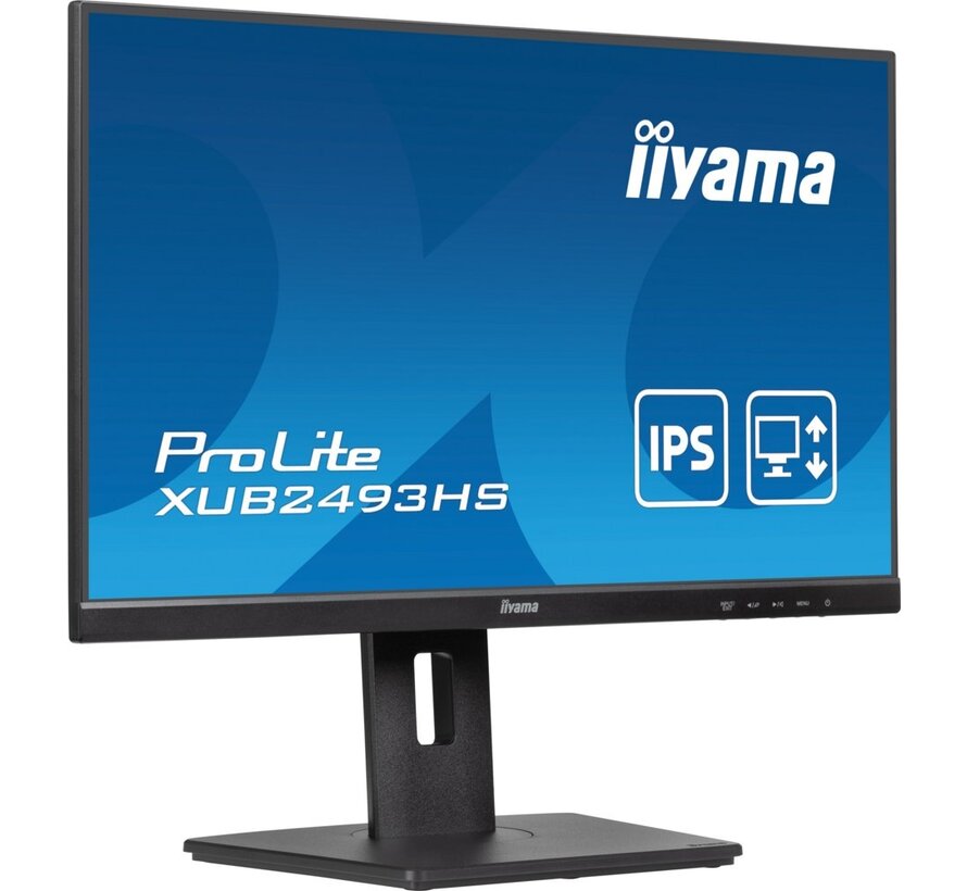 iiyama ProLite XUB2493HS-B6 | 23.8" Full HD IPS Monitor | 1920x1080 | Zwart