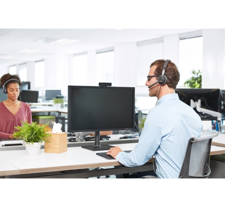 Zone Wired Headset | USB-C/A | Bedrade Headset met Microfoon | Grafiet