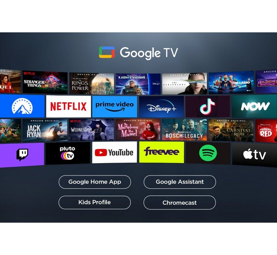 43C655 | 43'' Ultra HD 4K | QLED Smart TV | Wifi | Google TV | Local Dimming | Dolby Vision | 60Hz