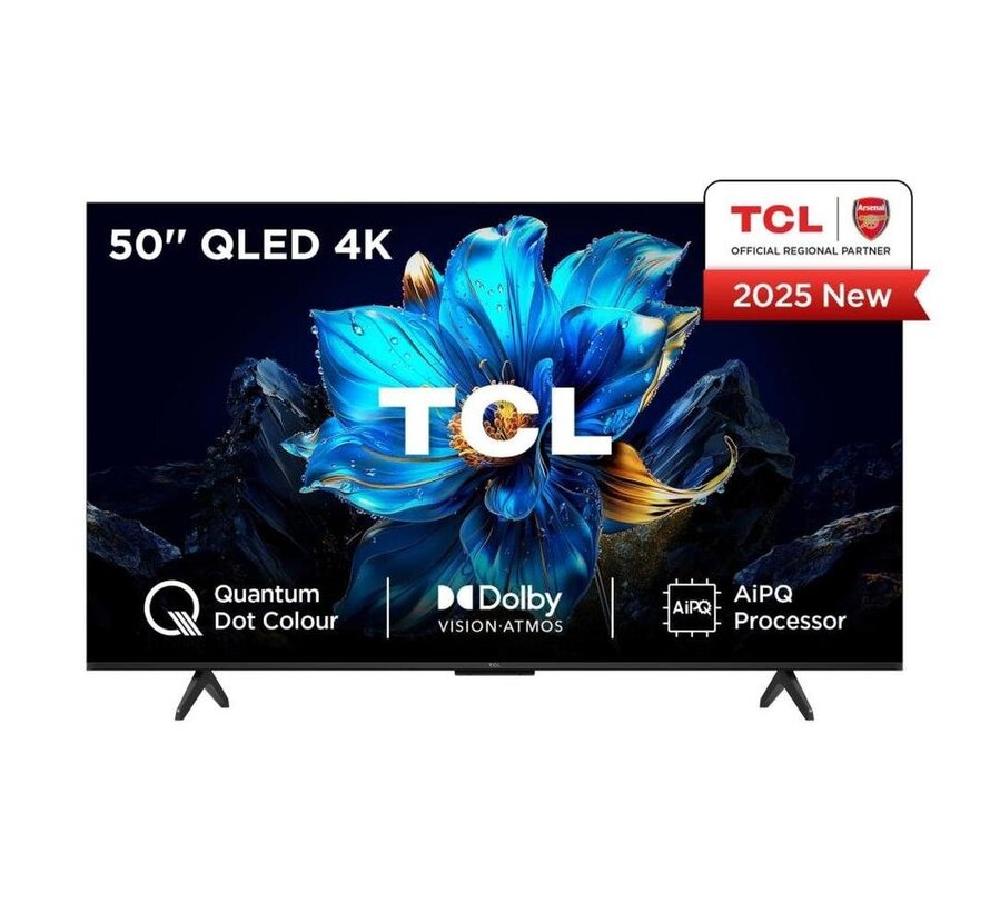50P79K (2025) | 50'' Ultra HD 4K | QLED Smart TV | Wifi | Google TV | Dolby Vision | 60Hz