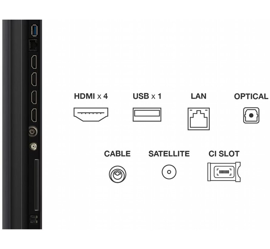 65P79K (2025) | 65'' Ultra HD 4K | QD-Mini LED Smart TV | Wifi | Google TV | Dolby Vision | 120Hz