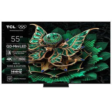 TCL 55C71K (2025) | 55'' Ultra HD 4K | QD-Mini LED Smart TV | Wifi | Google TV | Dolby Vision | 120Hz