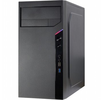 Inter-Tech IT-6505 Reto | Micro Tower Case | Zwart