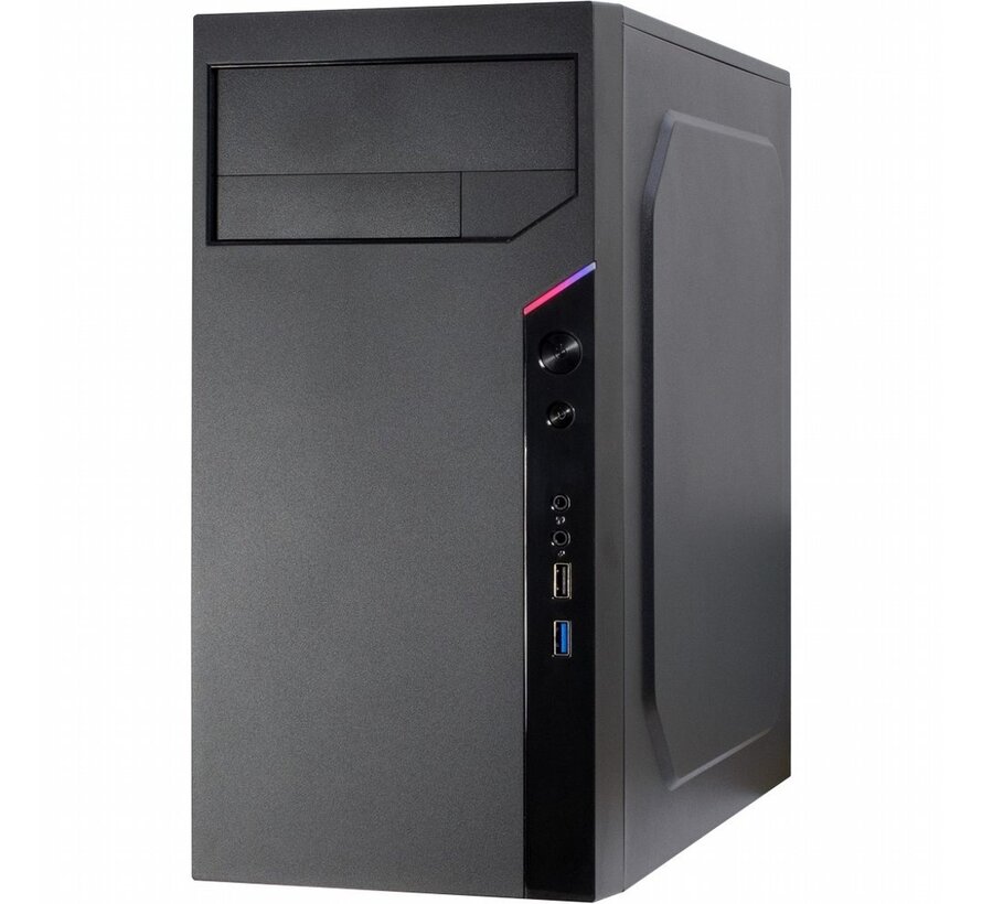 IT-6505 Reto | Micro Tower Case | Zwart
