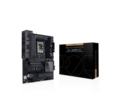 Asus ASUS PROART B660-CREATOR D4 | Socket LGA 1700 | Intel B660 | 4xDDR4 | ATX | Moederbord