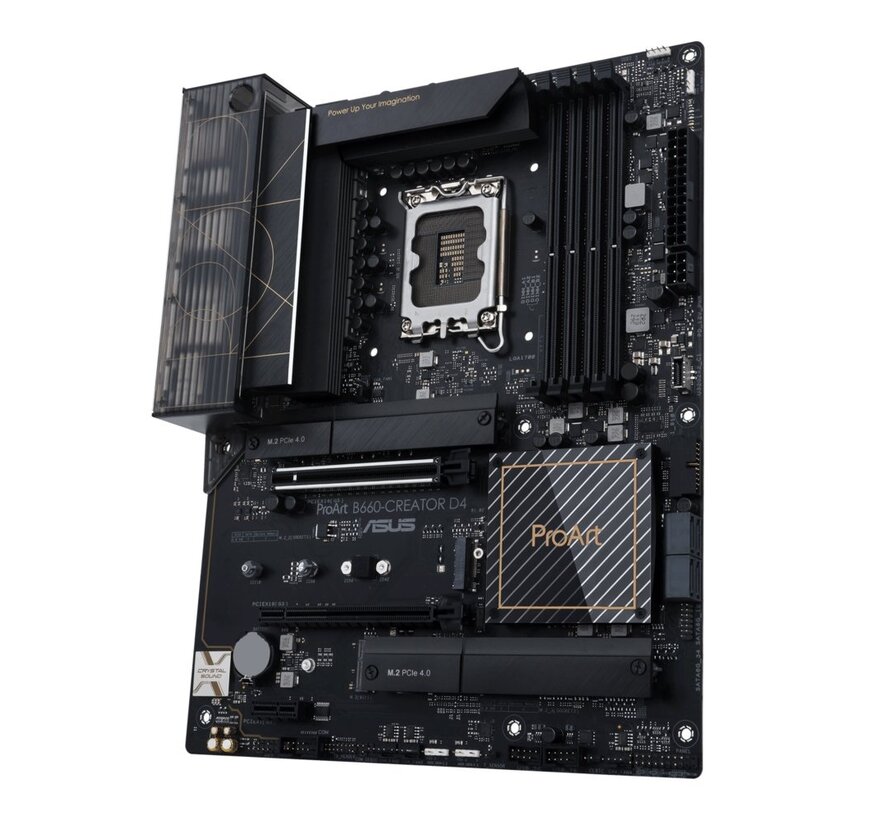 ASUS PROART B660-CREATOR D4 | Socket LGA 1700 | Intel B660 | 4xDDR4 | ATX | Moederbord