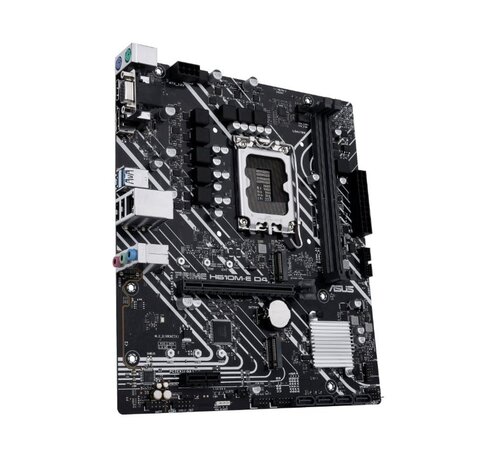 Asus ASUS PRIME H610M-E D4-CSM | Socket LGA 1700 | Intel H610 | 2xDDR4 | Micro-ATX | Moederbord