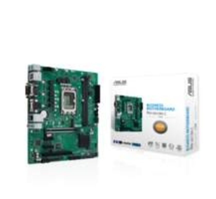ASUS Pro H610M-C-CSM | Socket LGA 1700 | Intel H610 | 2xDDR5 | Micro-ATX | Moederbord