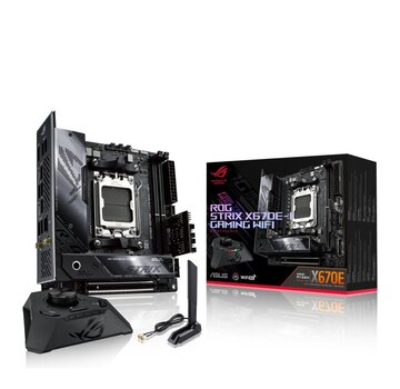 Asus ASUS ROG STRIX X670E-I GAMING WIFI | Socket AM5 | AMD X670 | 2xDDR5 | Mini-ITX | Moederbord