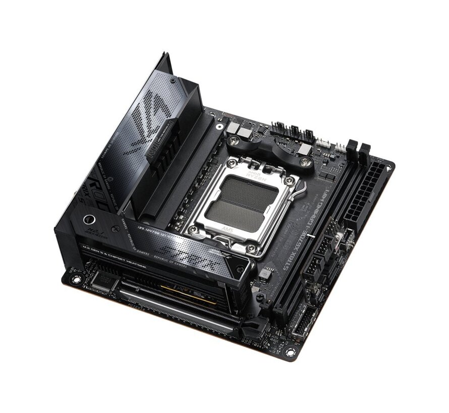 ASUS ROG STRIX X670E-I GAMING WIFI | Socket AM5 | AMD X670 | 2xDDR5 | Mini-ITX | Moederbord