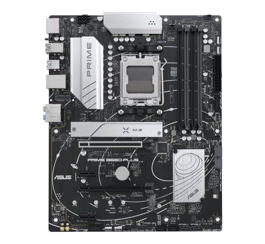ASUS PRIME B650-PLUS-CSM | Socket AM5 | AMD B650 | 4xDDR5 | ATX | Moederbord