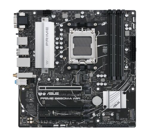 Asus ASUS PRIME B650M-A WIFI | Socket LGA 1700 | Intel B760 | 4xDDR5 | Micro-ATX | Moederbord