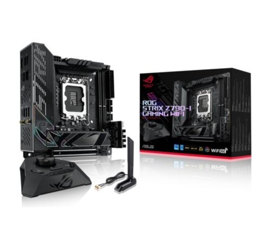 ASUS ROG STRIX Z790-I GAMING WIFI | Socket LGA 1700 | Intel Z790 | 2xDDR5 | Mini-ITX | Moederbord