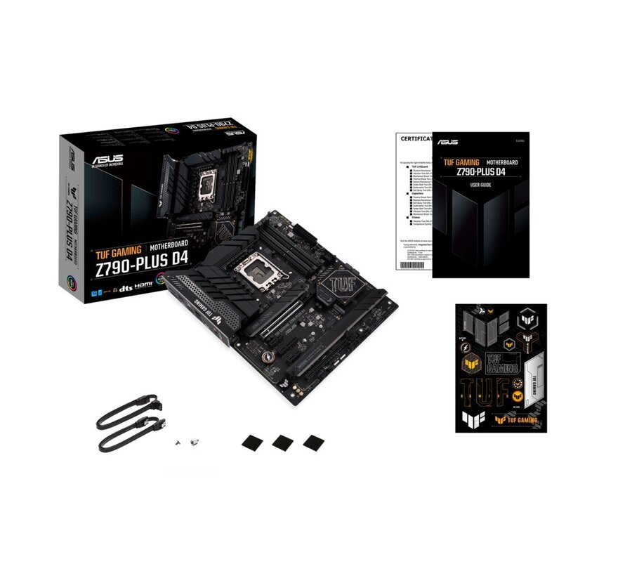 ASUS TUF GAMING Z790-PLUS D4 | Socket LGA 1700 | Intel Z790 | 4xDDR4 | ATX | Moederbord