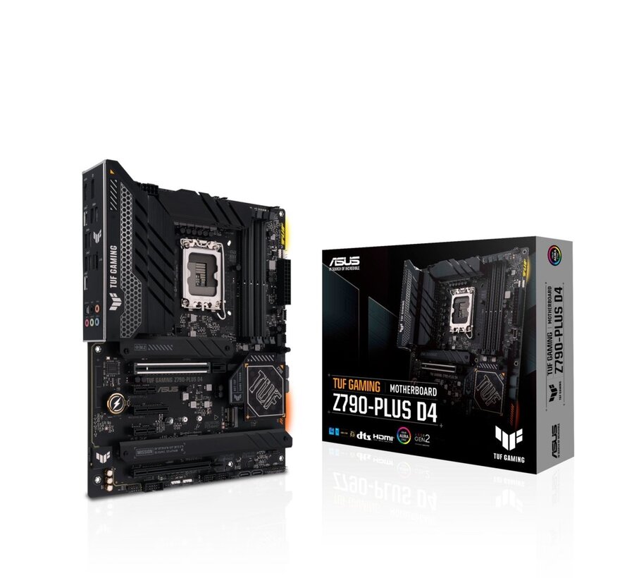 ASUS TUF GAMING Z790-PLUS D4 | Socket LGA 1700 | Intel Z790 | 4xDDR4 | ATX | Moederbord