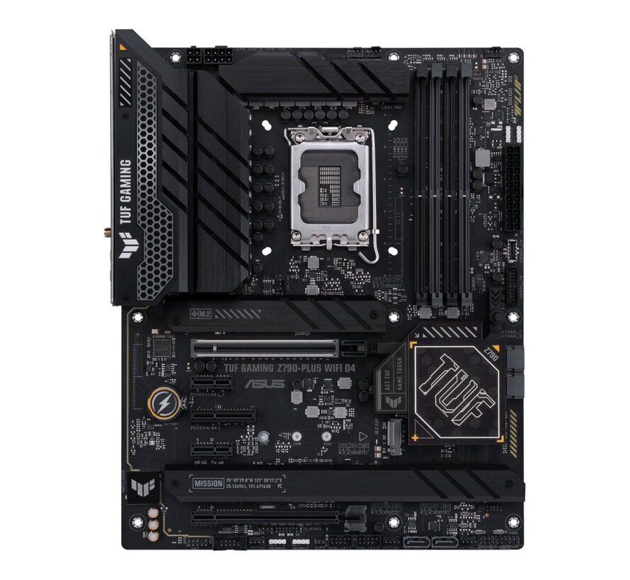 ASUS TUF GAMING Z790-PLUS WIFI D4 | Socket LGA 1700 | Intel Z790 | 4xDDR4 | ATX | Moederbord
