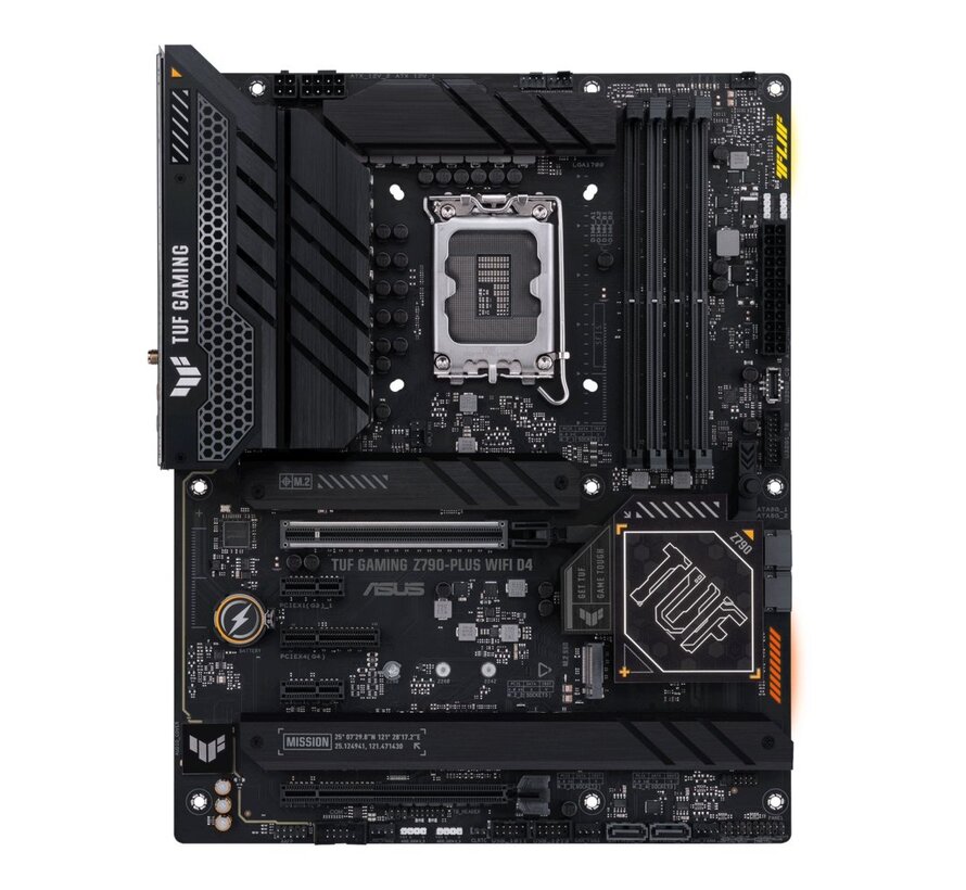 ASUS TUF GAMING Z790-PLUS WIFI D4 | Socket LGA 1700 | Intel Z790 | 4xDDR4 | ATX | Moederbord