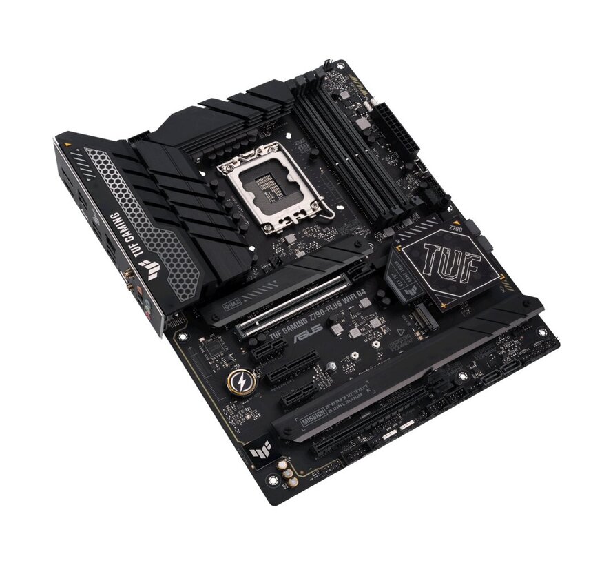 ASUS TUF GAMING Z790-PLUS WIFI D4 | Socket LGA 1700 | Intel Z790 | 4xDDR4 | ATX | Moederbord