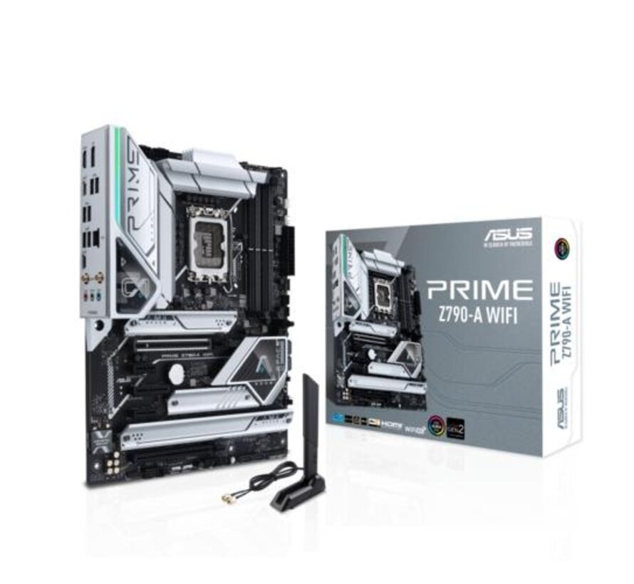 ASUS PRIME Z790-A WIFI | Socket LGA 1700 | Intel Z790 | 4xDDR5 | ATX | Moederbord