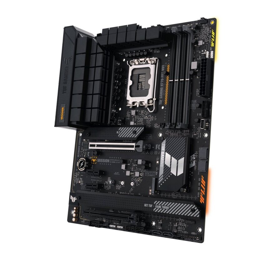 ASUS TUF GAMING H770-PRO WIFI | Socket LGA 1700 | Intel H770 | 4xDDR5 | ATX | Moederbord