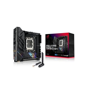 Asus ASUS ROG STRIX B760-I GAMING WIFI | Socket LGA 1700 | Intel B760 | 2xDDR5 | Mini-ITX | Moederbord