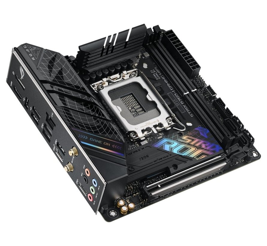 ASUS ROG STRIX B760-I GAMING WIFI | Socket LGA 1700 | Intel B760 | 2xDDR5 | Mini-ITX | Moederbord