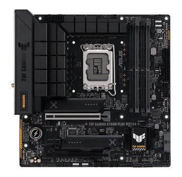 Asus ASUS TUF GAMING B760M-PLUS WIFI D4 | Socket LGA 1700 | Intel B760 | 4xDDR4 | Micro-ATX | Moederbord