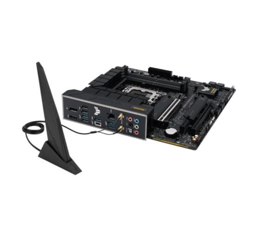 ASUS TUF GAMING B760M-PLUS WIFI D4 | Socket LGA 1700 | Intel B760 | 4xDDR4 | Micro-ATX | Moederbord