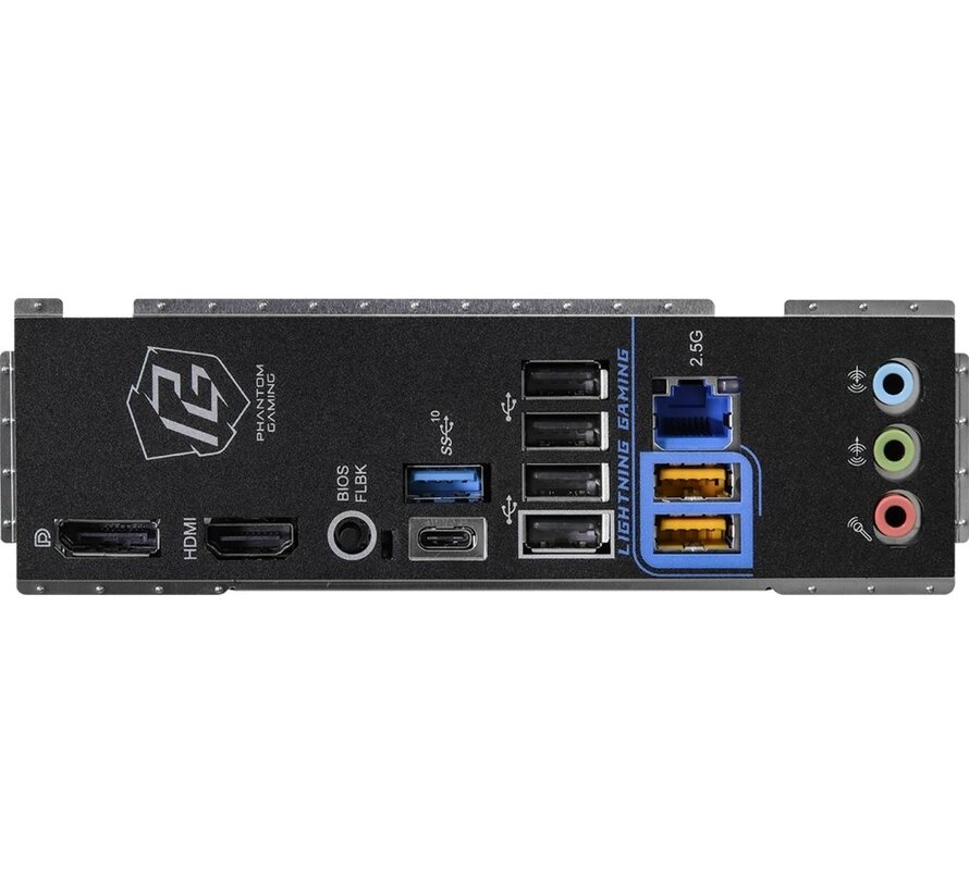 B650M PG Riptide | Socket AM5 | AMD B650 | 4xDDR5 | Micro-ATX | Moederbord