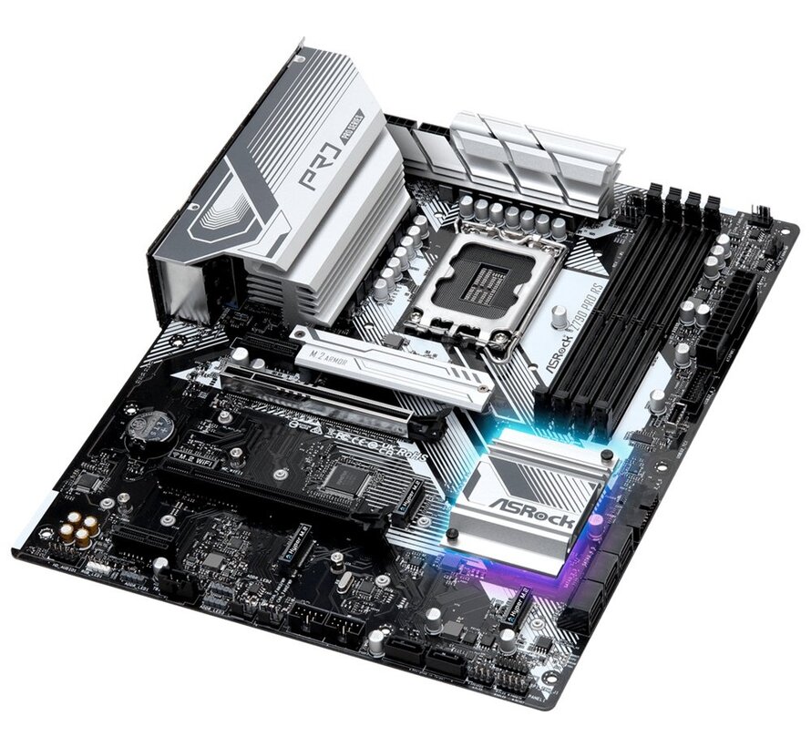 ASRock Z790 Pro RS | Socket LGA 1700 | Intel Z790 | 4xDDR5 | ATX | Moederbord