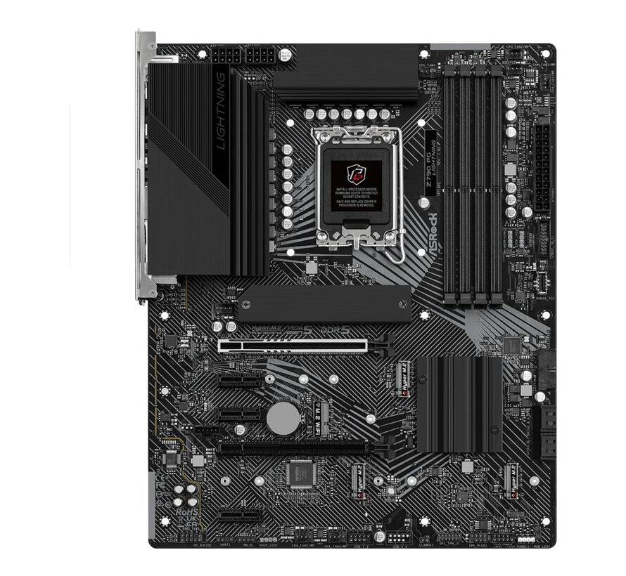 Z790 PG Lightning | Socket LGA 1700 | Intel Z790 | 4xDDR5 | ATX | Moederbord