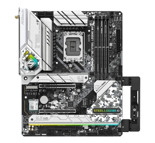 Asrock Z790 Steel Legend WiFi | Socket LGA 1700 | Intel Z790 | 4xDDR5 | ATX | Moederbord