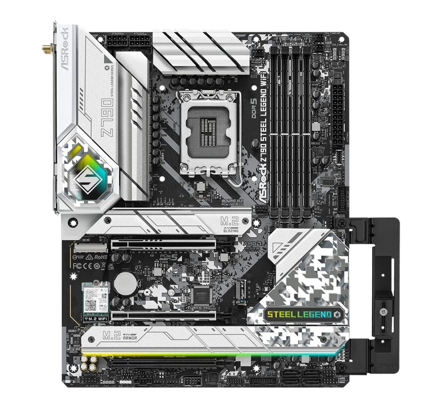 Z790 Steel Legend WiFi | Socket LGA 1700 | Intel Z790 | 4xDDR5 | ATX | Moederbord