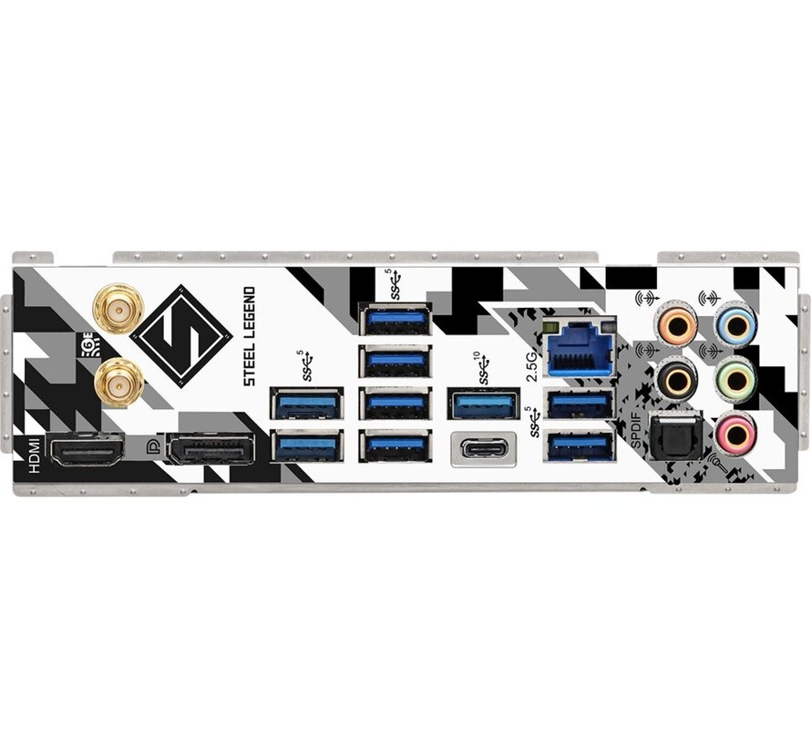 Z790 Steel Legend WiFi | Socket LGA 1700 | Intel Z790 | 4xDDR5 | ATX | Moederbord