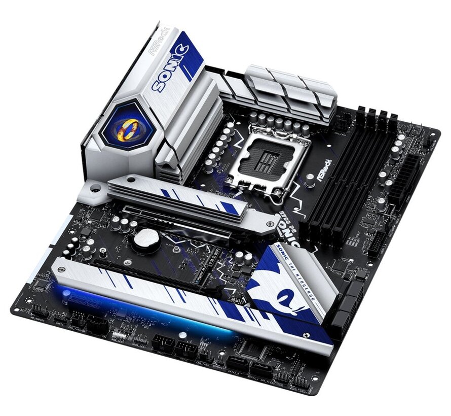Z790 PG SONIC | Socket LGA 1700 | Intel B760 | 4xDDR5 | Micro-ATX | Moederbord