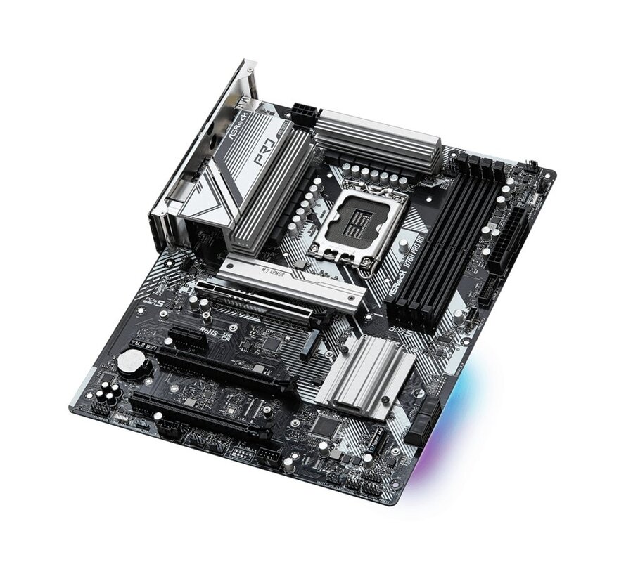 B760 PRO RS | Socket LGA 1700 | Intel B760 | 4xDDR5 | Micro-ATX | Moederbord