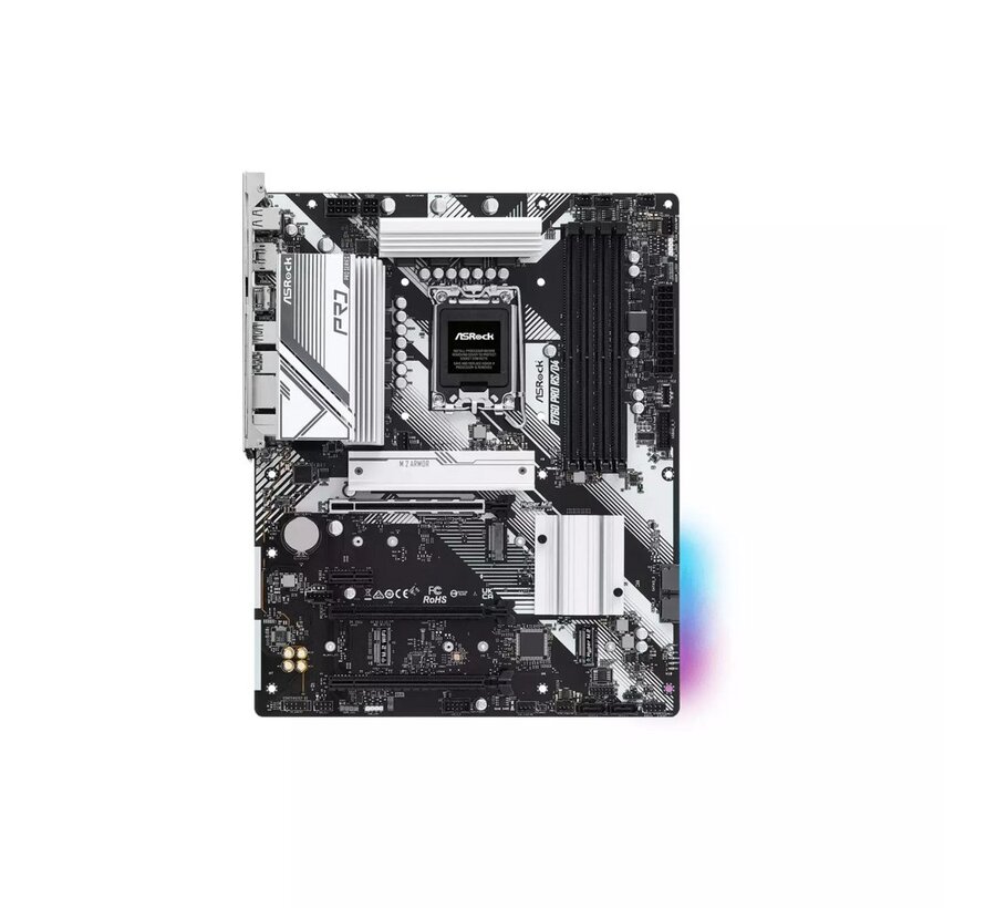 B760 Pro RS/D4 | Socket LGA 1700 | Intel B760 | 4xDDR4 | ATX | Moederbord