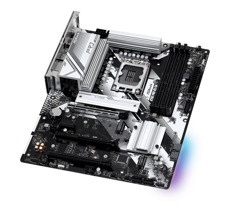 B760 Pro RS/D4 | Socket LGA 1700 | Intel B760 | 4xDDR4 | ATX | Moederbord