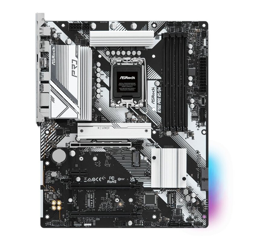 B760 Pro RS/D4 | Socket LGA 1700 | Intel B760 | 4xDDR4 | ATX | Moederbord