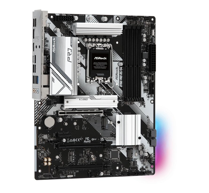 B760 Pro RS/D4 | Socket LGA 1700 | Intel B760 | 4xDDR4 | ATX | Moederbord