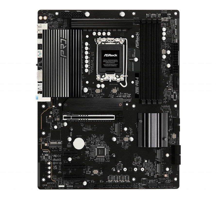 Z890 Pro-A Intel Z890 LGA 1851 | Socket LGA 1851 | Intel Z890 | 4xDDR5 | ATX | Moederbord