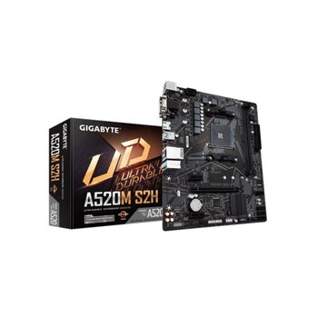 Gigabyte A520M S2H | Socket AM4 | AMD A520 | 2xDDR4 | Micro-ATX | Moederbord