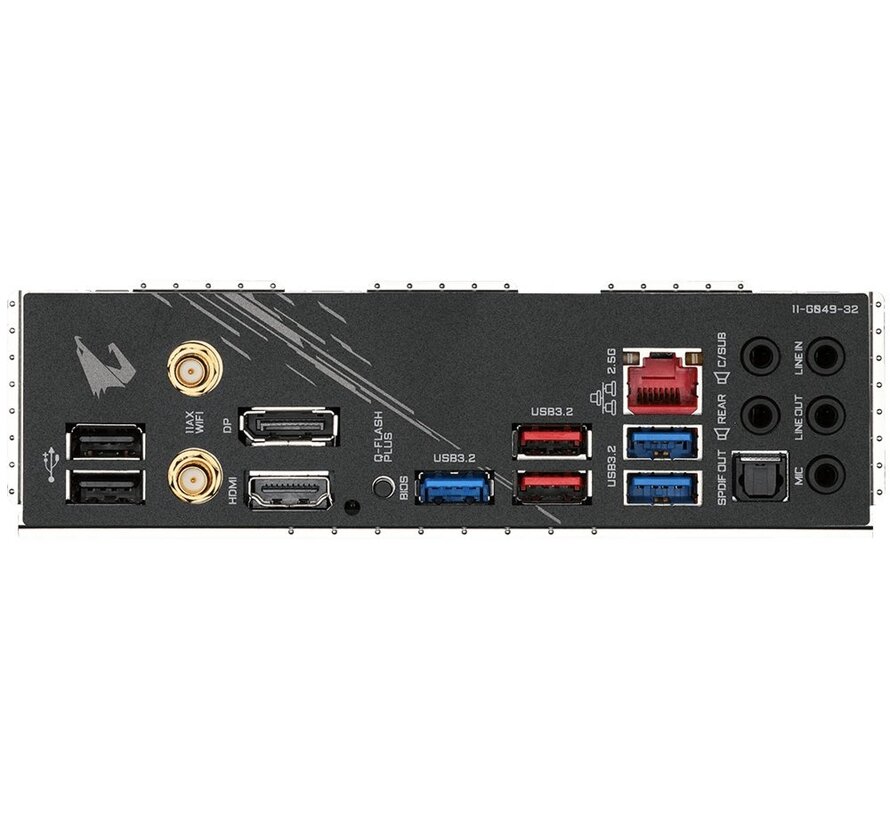 B550 AORUS ELITE AX V2 | Socket AM4 | AMD B550 | 4xDDR4 | ATX | Moederbord