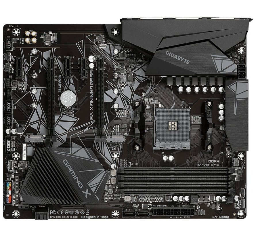 B550 Gaming X V2 | Socket AM4 | AMD B550 | 4xDDR4 | ATX | Moederbord