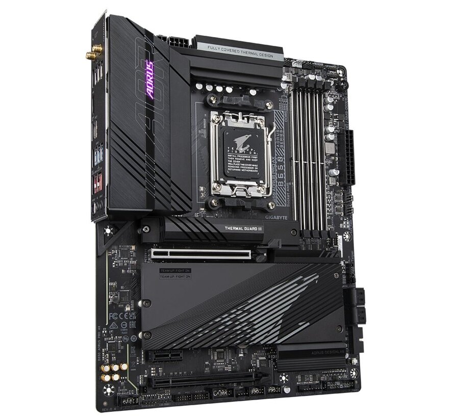 B650 AORUS PRO AX | Socket AM5 | AMD B650 | 4xDDR5 | ATX | Moederbord | RENEWED (refurbished)