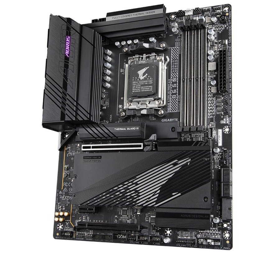 B650 AORUS PRO AX | Socket AM5 | AMD B650 | 4xDDR5 | ATX | Moederbord | RENEWED (refurbished)